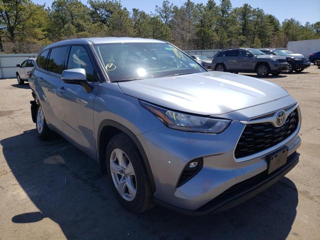 TOYOTA HIGHLANDER 2020 with VIN 5TDBZRBH7LS011231 - Photo from auction