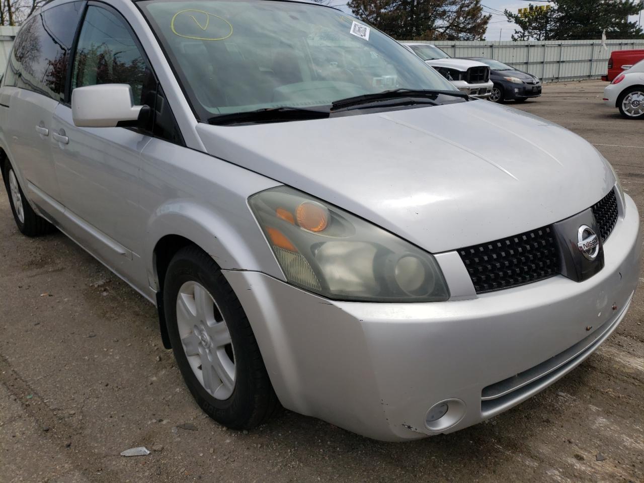 Photo 9 from auction – 2004 NISSAN QUEST S with VIN 5N1BV28U74N324371