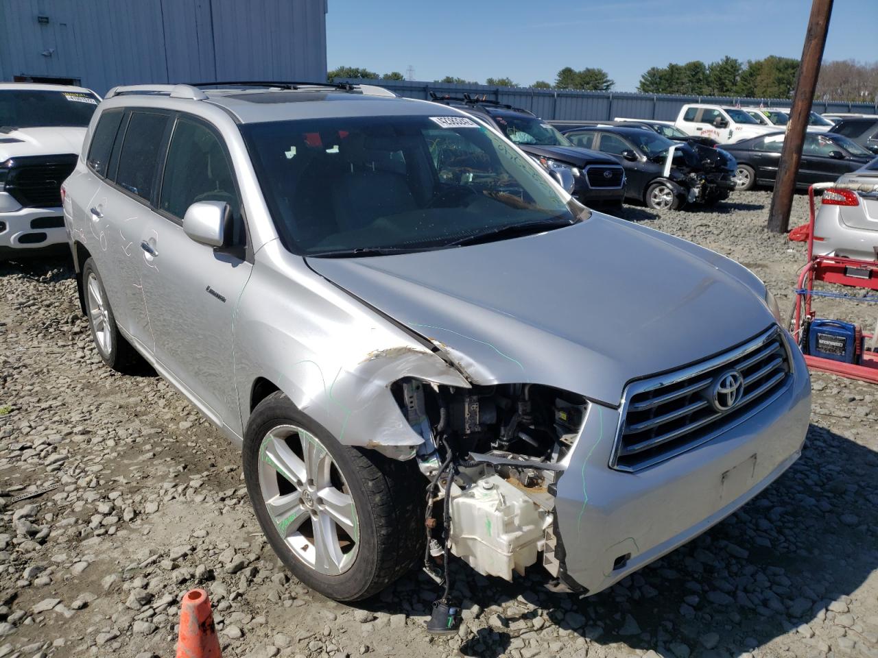 TOYOTA HIGHLANDER 2008 with VIN JTEES42A382028531 - Photo from auction
