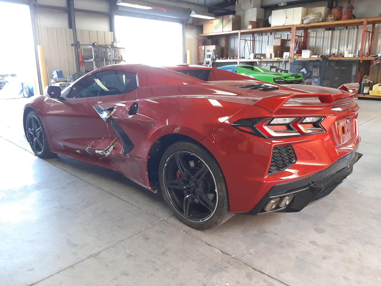 Photo 3 from auction – 2021 CHEVROLET CORVETTE S with VIN 1G1YC3D44M5109863