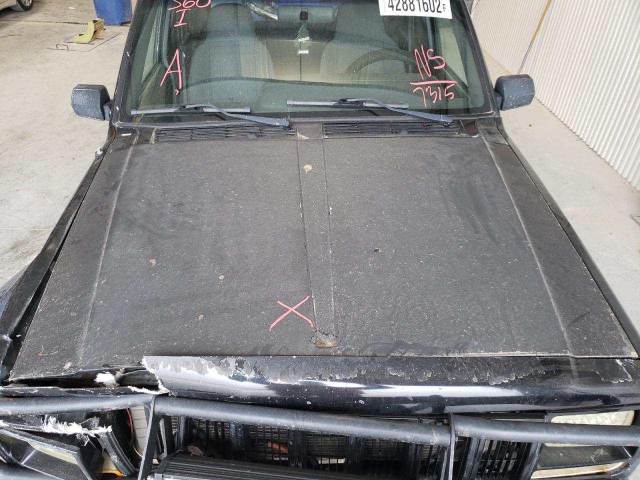 Photo 7 from auction – 2000 JEEP CHEROKEE with VIN 1J4FF48S7YL107315