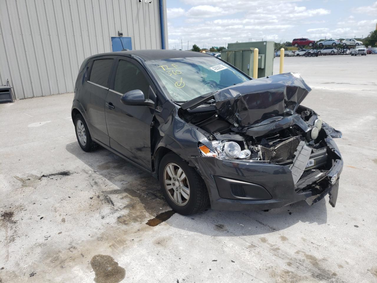 CHEVROLET SONIC LT 2015 with VIN 1G1JC6SH7F4110474 - Photo from auction