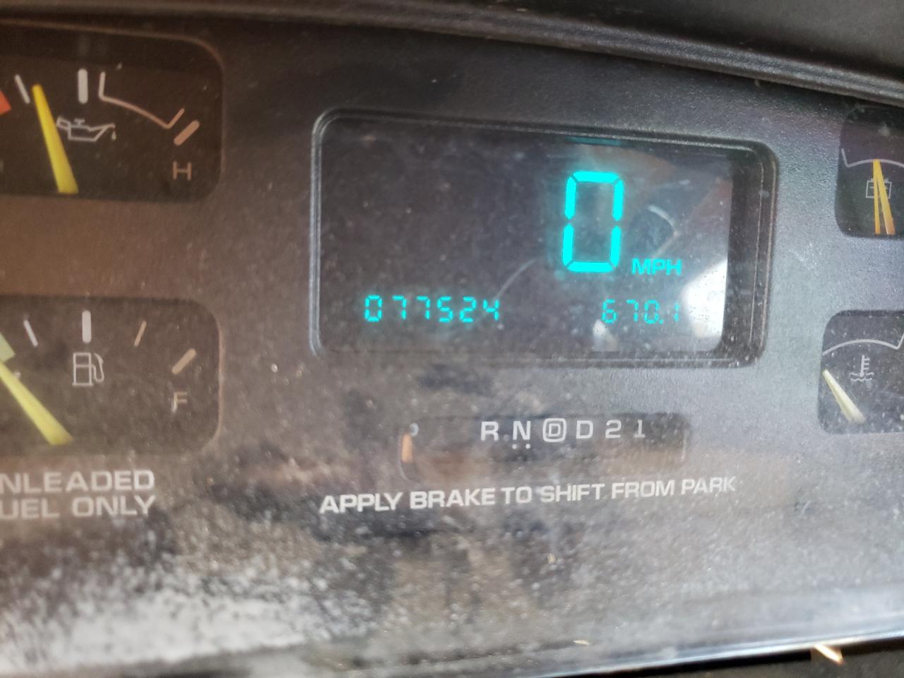 Photo 8 from auction – 1995 CHEVROLET CAPRICE with VIN 1G1BL52W4SR154149