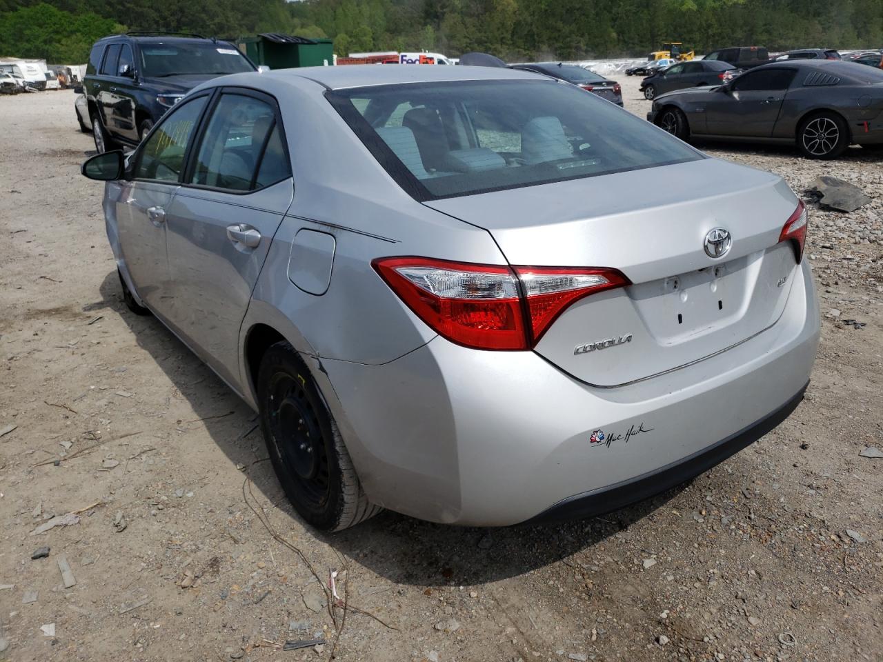Photo 3 from auction – 2016 TOYOTA COROLLA L with VIN 2T1BURHEXGC664677
