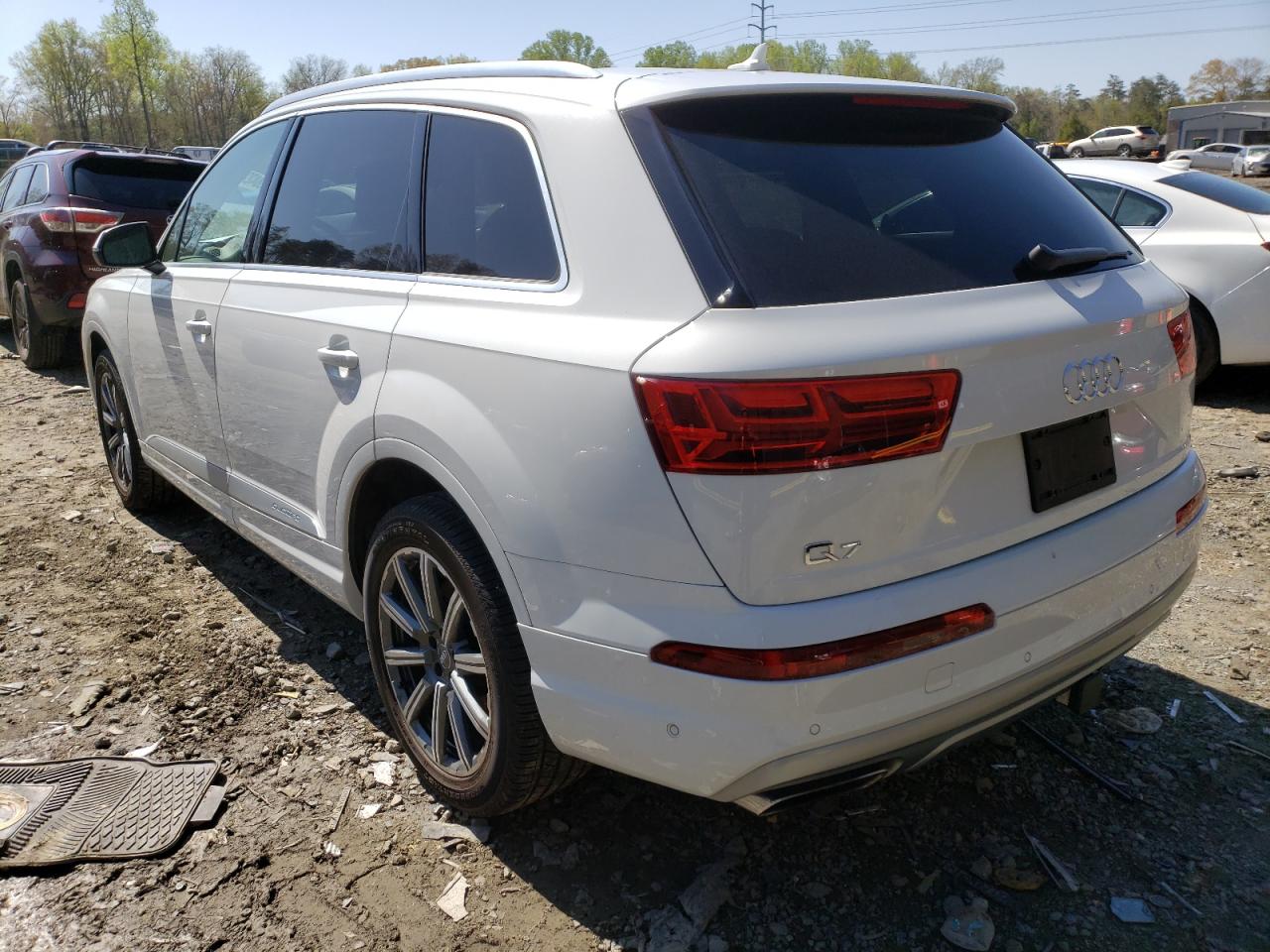 Photo 3 from auction – 2019 AUDI Q7 PREMIUM with VIN WA1LAAF77KD009806