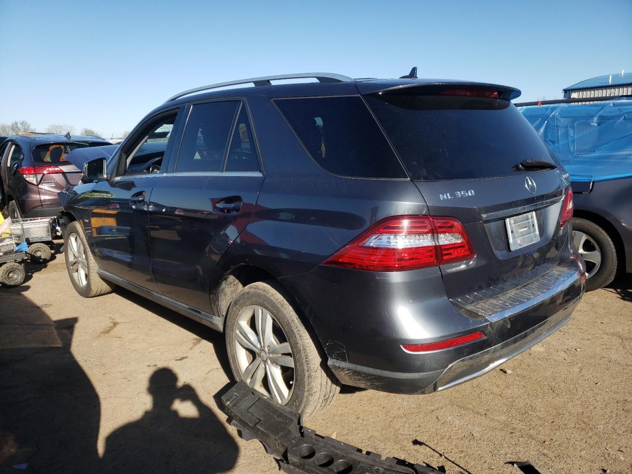 Photo 3 from auction – 2012 MERCEDES-BENZ ML 350 BLU with VIN 4JGDA2EB4CA016958