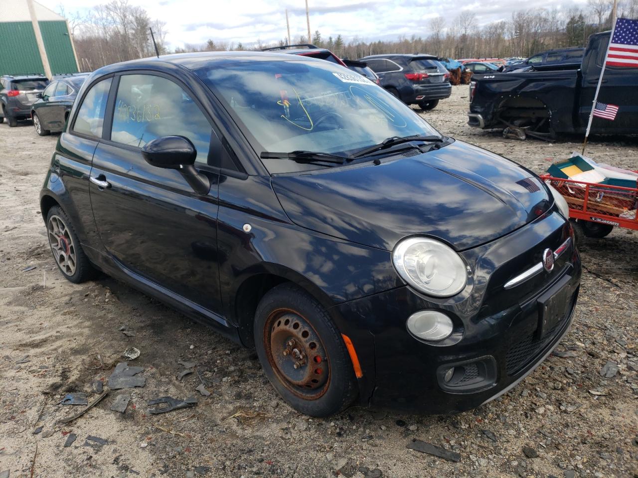 FIAT 500 SPORT 2012 with VIN 3C3CFFBR2CT140072 - Photo from auction
