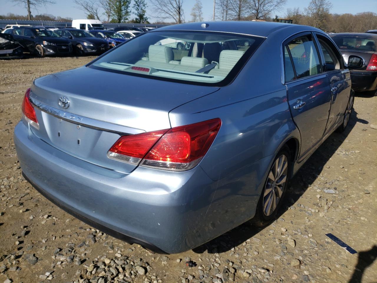 Photo 4 from auction – 2011 TOYOTA AVALON BAS with VIN 4T1BK3DB2BU385469