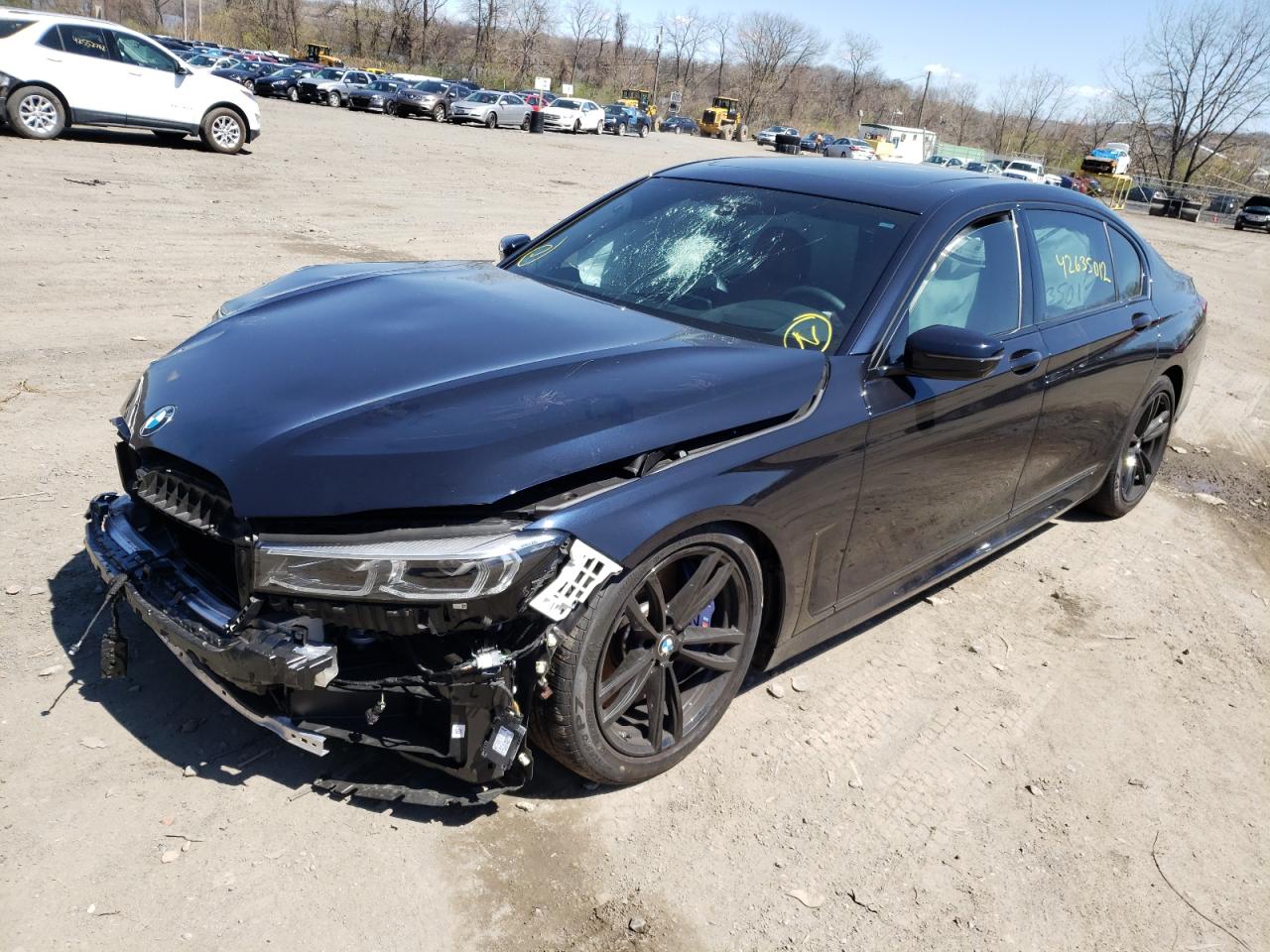 Photo 2 from auction – 2022 BMW 750 XI with VIN WBA7U2C02NCJ53718