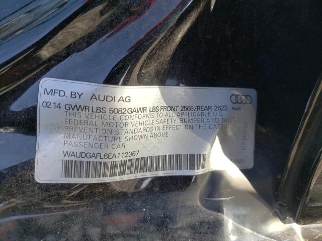 Photo 10 from auction – 2014 AUDI S4 PREMIUM with VIN WAUDGAFL6EA112367