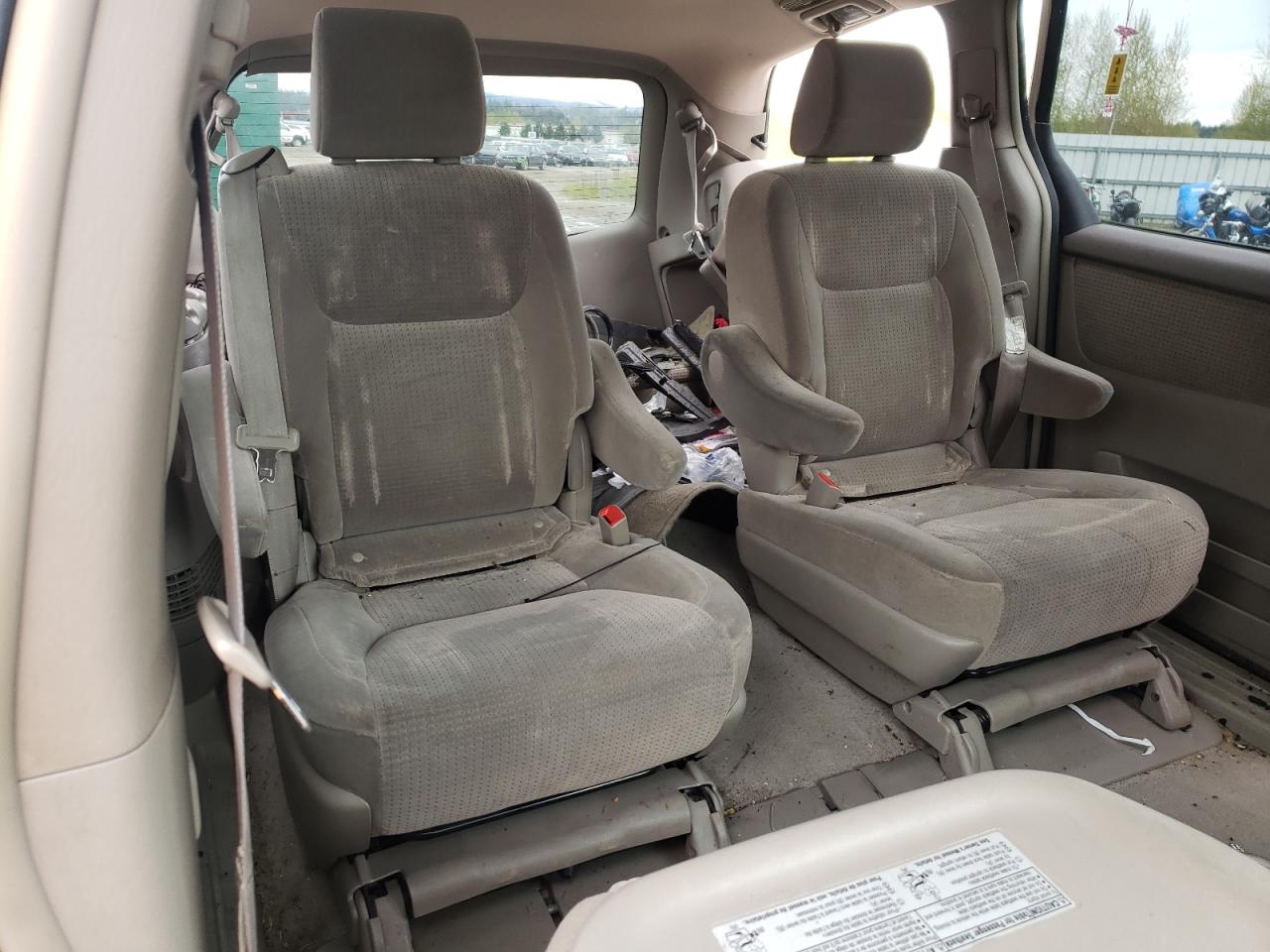 Photo 6 from auction – 2007 TOYOTA SIENNA CE with VIN 5TDZK23CX7S086735