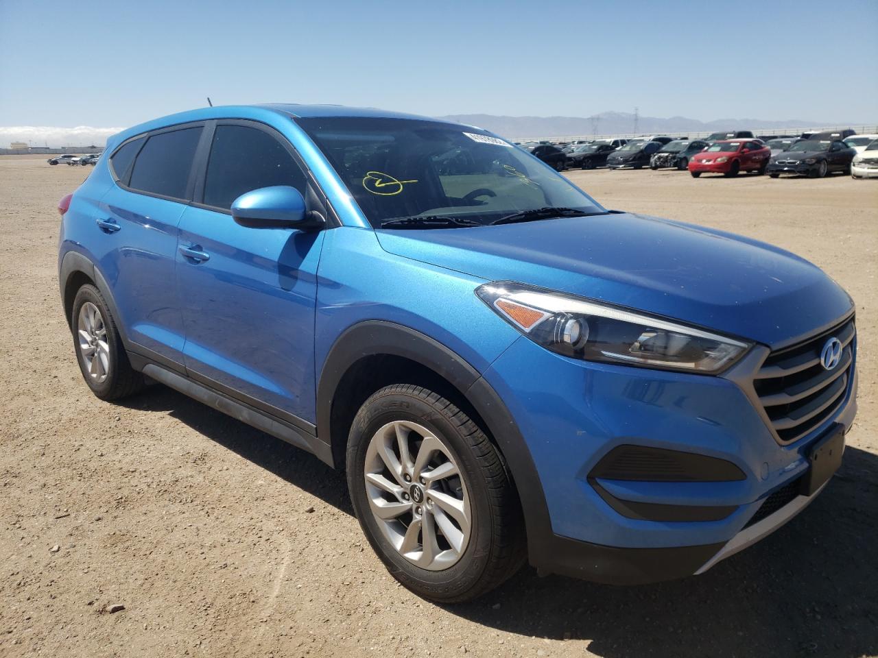 HYUNDAI TUCSON SE 2016 with VIN KM8J23A48GU103747 - Photo from auction