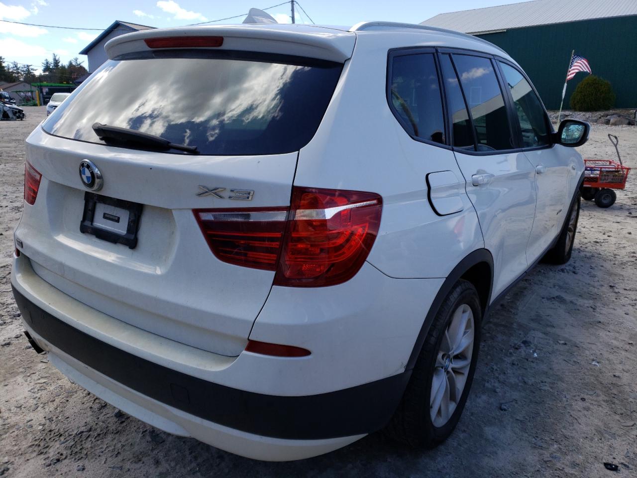Photo 4 from auction – 2013 BMW X3 XDRIVE2 with VIN 5UXWX9C56D0A14252