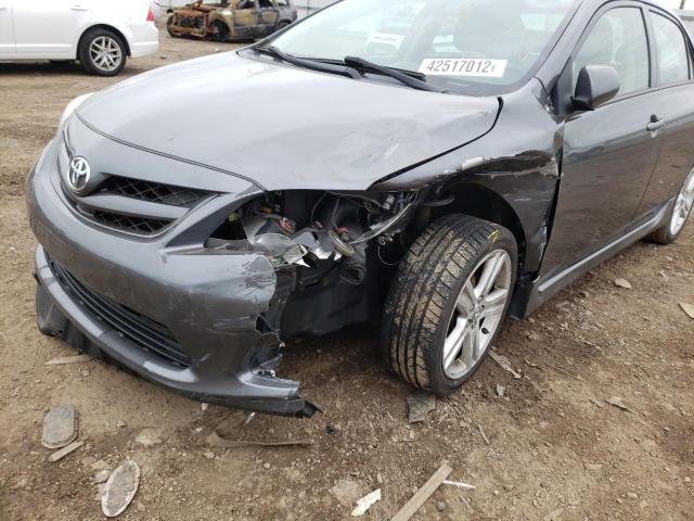 Photo 9 from auction – 2013 TOYOTA COROLLA BA with VIN 2T1BU4EE0DC957619