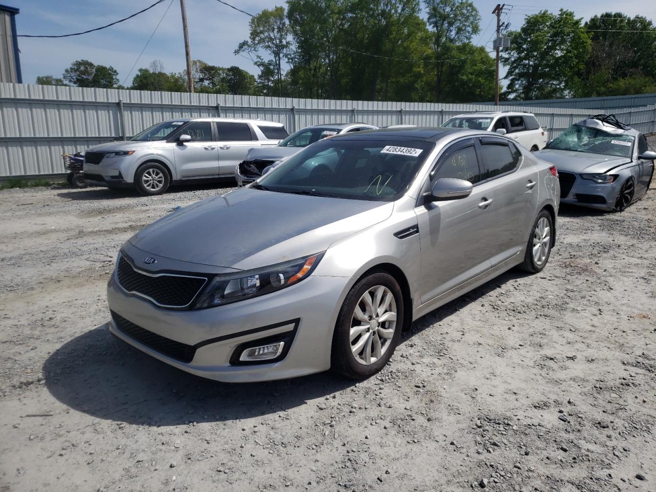 Photo 2 from auction – 2015 KIA OPTIMA EX with VIN 5XXGN4A79FG383706