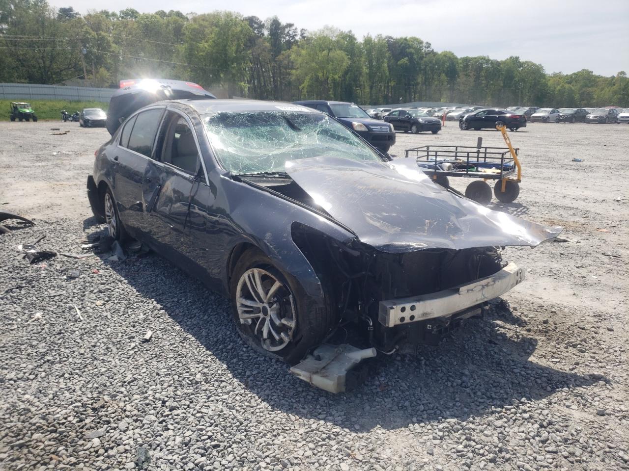 INFINITI G37 BASE 2012 with VIN JN1CV6AP6CM625466 - Photo from auction