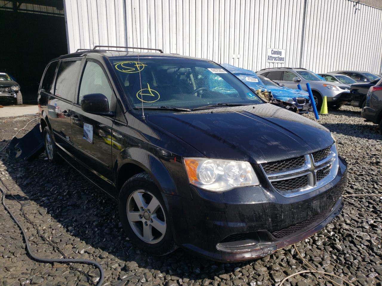 DODGE GRAND CARA 2012 with VIN 2C4RDGCG7CR247927 - Photo from auction