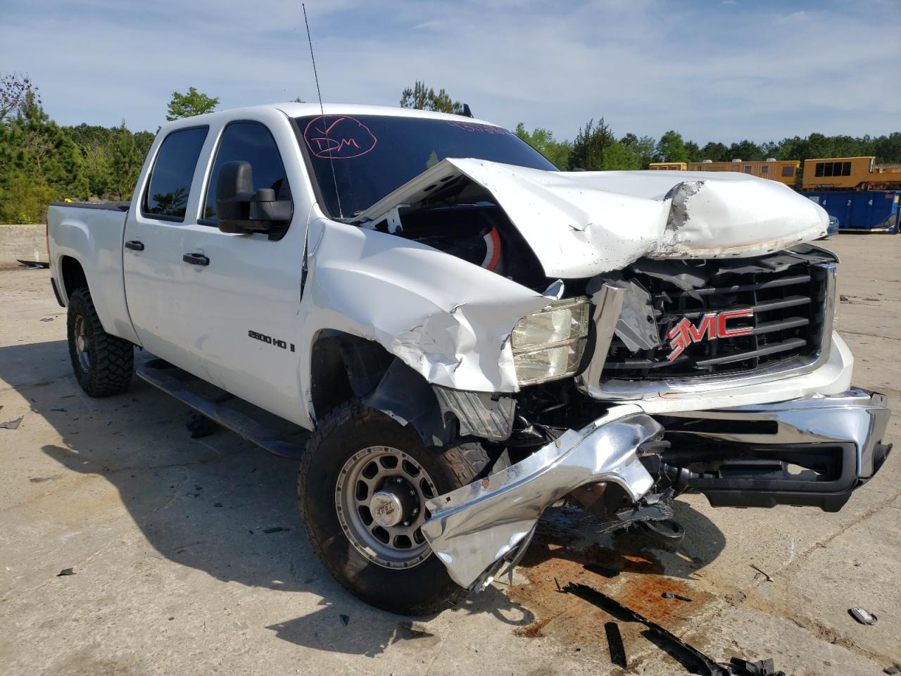GMC SIERRA C25 2008 with VIN 1GTHC23K38F203816 - Photo from auction