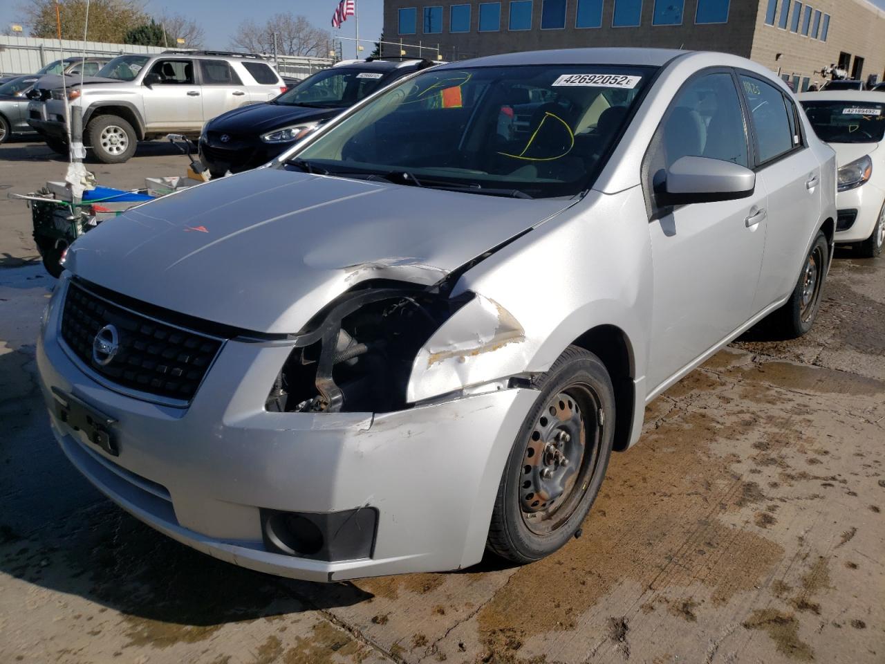Photo 2 from auction – 2007 NISSAN SENTRA 2.0 with VIN 3N1AB61E07L706302