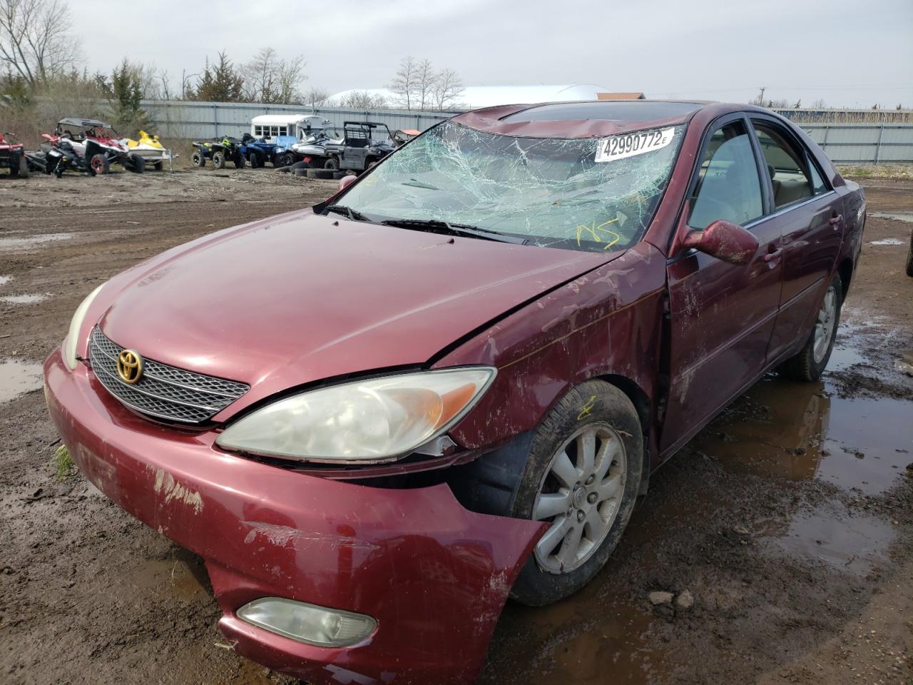 Photo 2 from auction – 2003 TOYOTA CAMRY LE with VIN 4T1BF30K73U057086