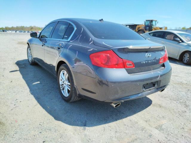 Photo 3 from auction – 2011 INFINITI G37 with VIN JN1CV6AR5BM405557