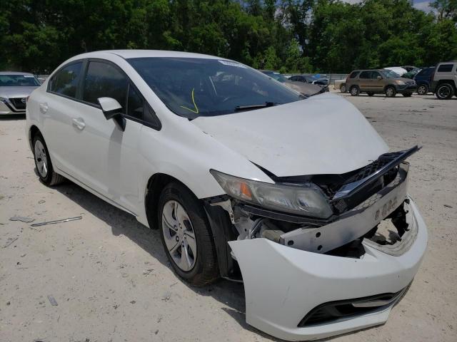 Photo 1 from auction – 2013 HONDA CIVIC LX with VIN 19XFB2F51DE262478
