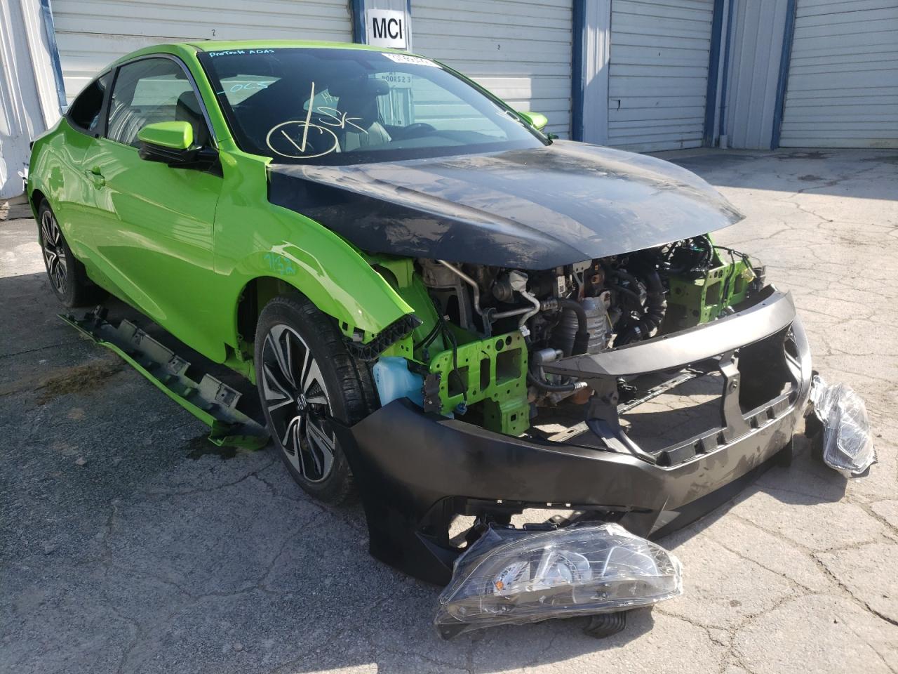 HONDA CIVIC EXL 2017 with VIN 2HGFC3B78HH354967 - Photo from auction