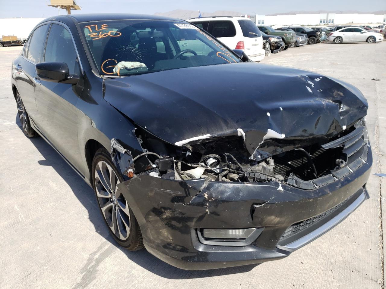 HONDA ACCORD SPO 2015 with VIN 1HGCR2F5XFA170646 - Photo from auction