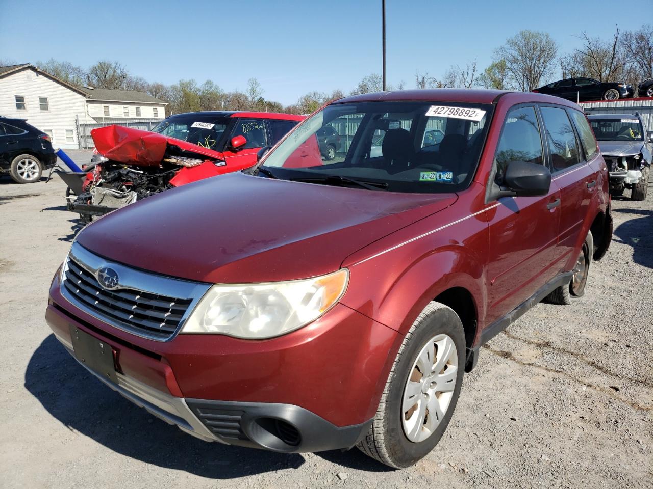 Photo 2 from auction – 2009 SUBARU FORESTER 2 with VIN JF2SH61639H738978