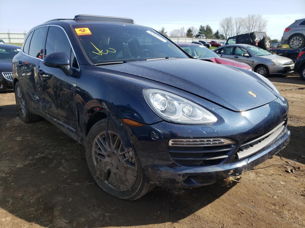 PORSCHE CAYENNE S 2011 with VIN WP1AB2A20BLA55932 - Photo from auction