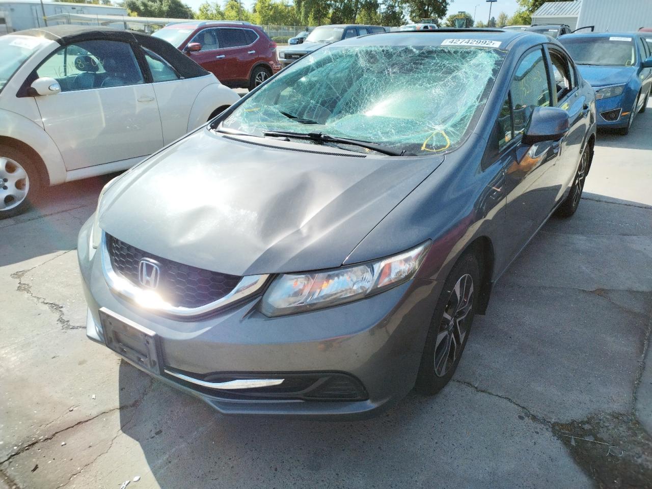 Photo 2 from auction – 2013 HONDA CIVIC EX with VIN 19XFB2F83DE269135