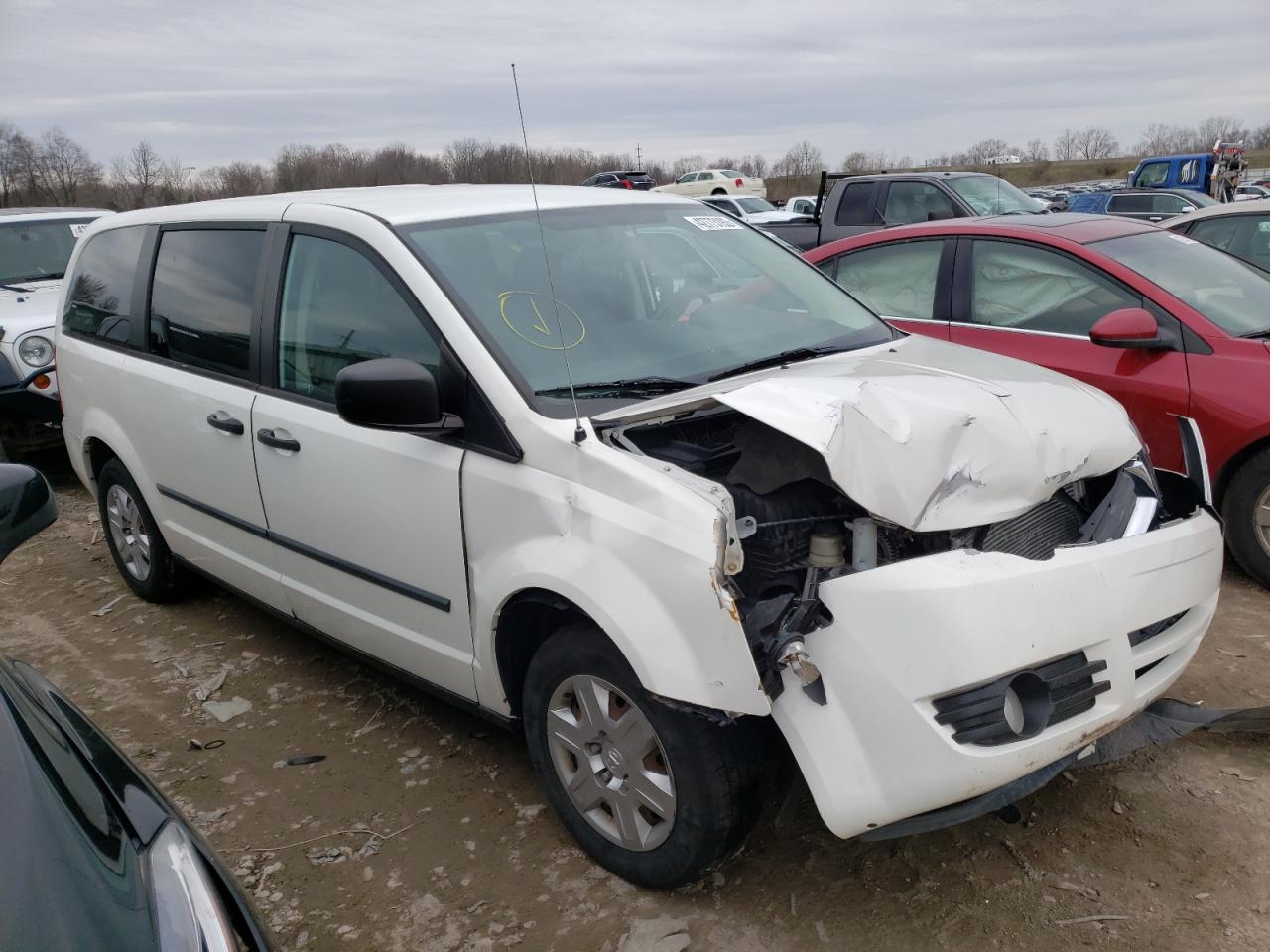 DODGE GRAND CARA 2008 with VIN 2D8HN44H08R814387 - Photo from auction