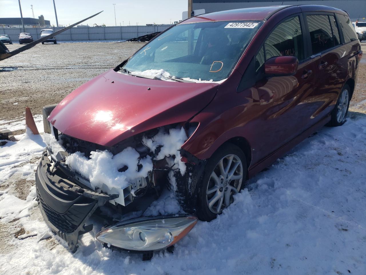 Photo 2 from auction – 2012 MAZDA 5 with VIN JM1CW2DL0C0107968