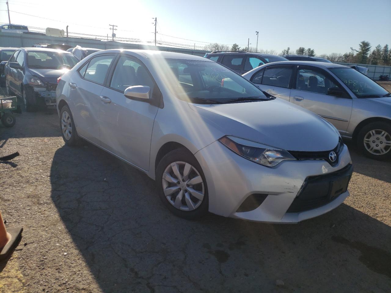 TOYOTA COROLLA L 2014 with VIN 2T1BURHE4EC154936 - Photo from auction