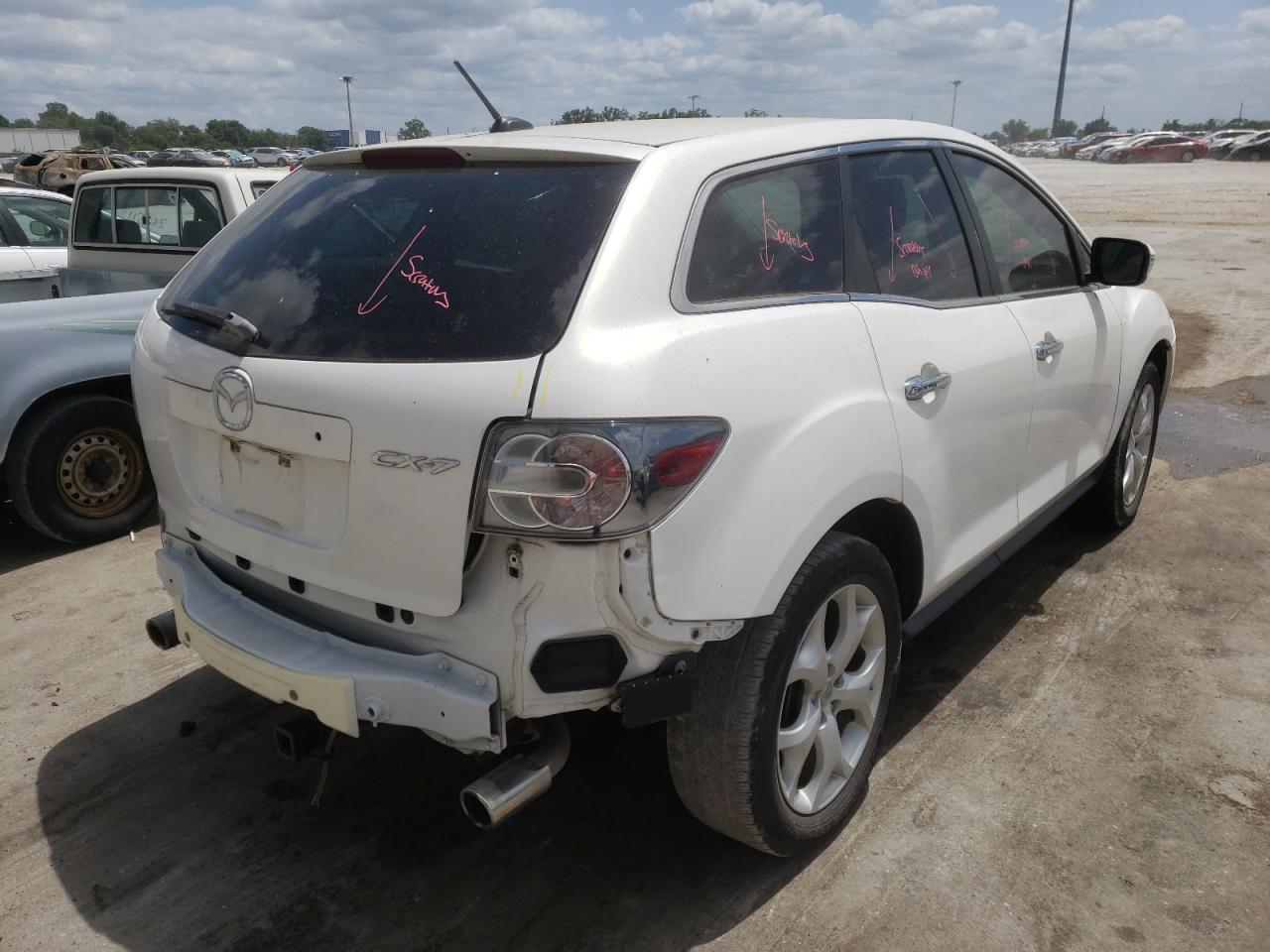 Photo 4 from auction – 2010 MAZDA CX-7 with VIN JM3ER2W32A0340591