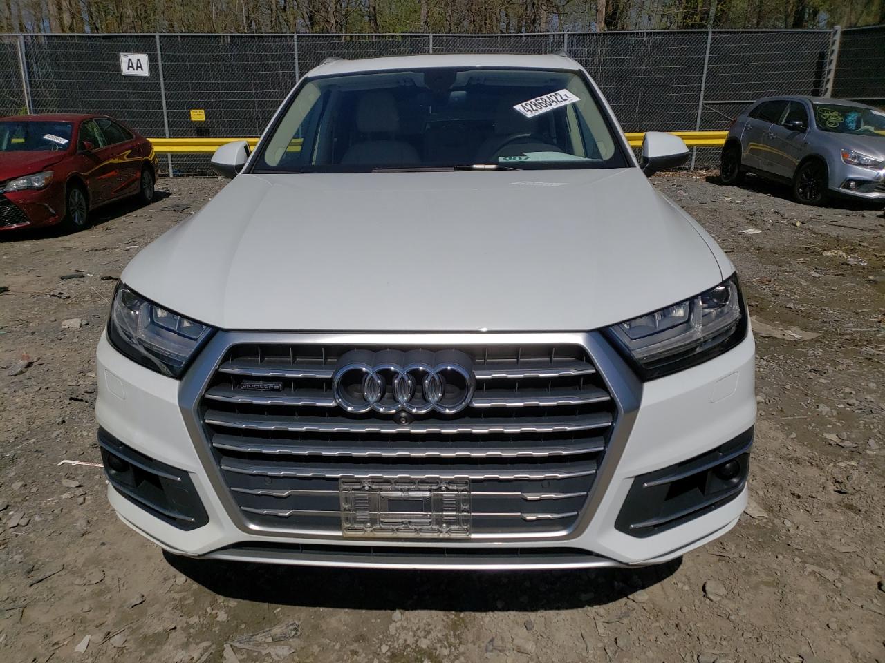 Photo 9 from auction – 2019 AUDI Q7 PREMIUM with VIN WA1LAAF77KD009806