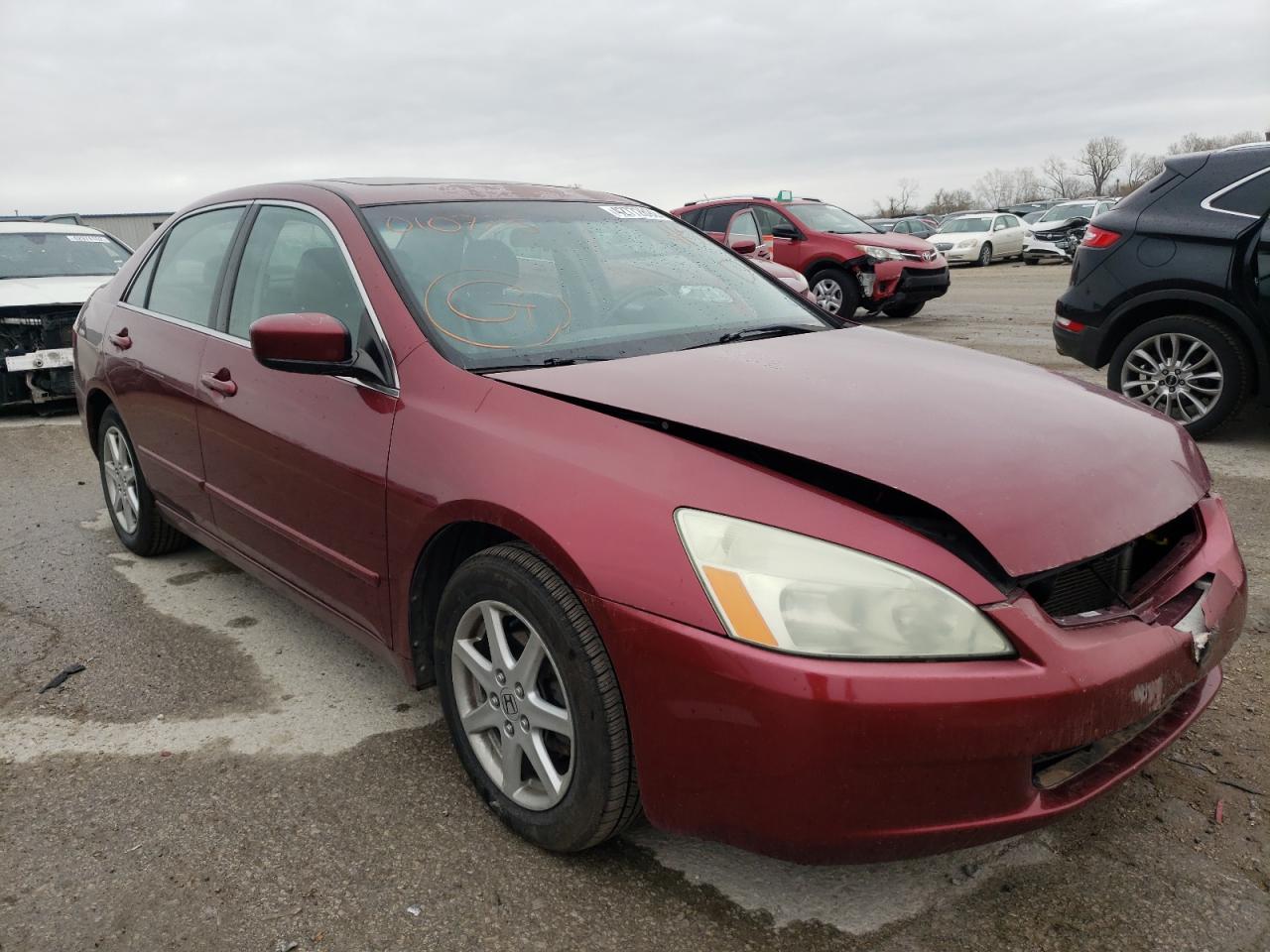 Photo 1 from auction – 2004 HONDA ACCORD EX with VIN 1HGCM66534A010773
