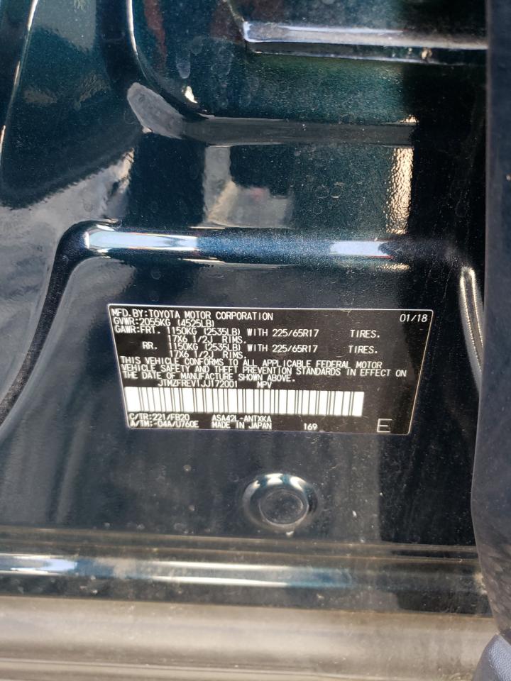 Photo 10 from auction – 2018 TOYOTA RAV4 LE with VIN JTMZFREV1JJ172001