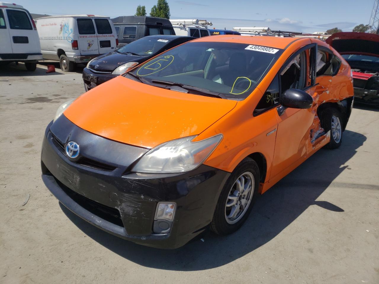 Photo 2 from auction – 2010 TOYOTA PRIUS with VIN JTDKN3DU4A1310396