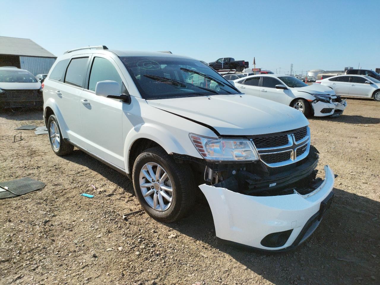 DODGE JOURNEY SX 2017 with VIN 3C4PDCBG7HT576360 - Photo from auction