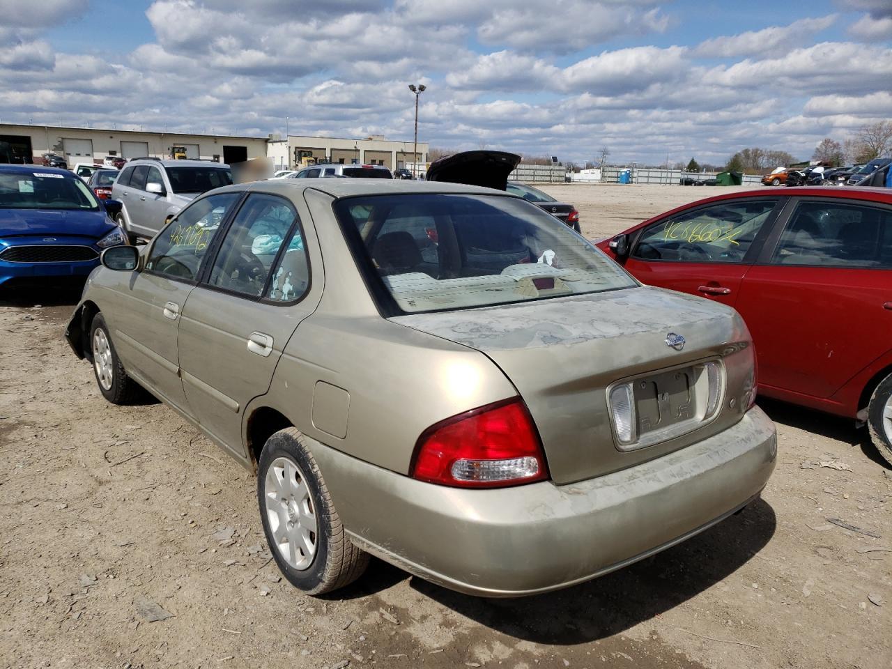 Photo 3 from auction – 2000 NISSAN SENTRA BAS with VIN 3N1CB51D6YL307325