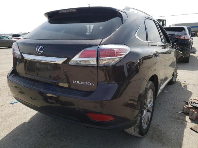 Photo 4 from auction – 2013 LEXUS RX 450 with VIN JTJBC1BA8D2051135