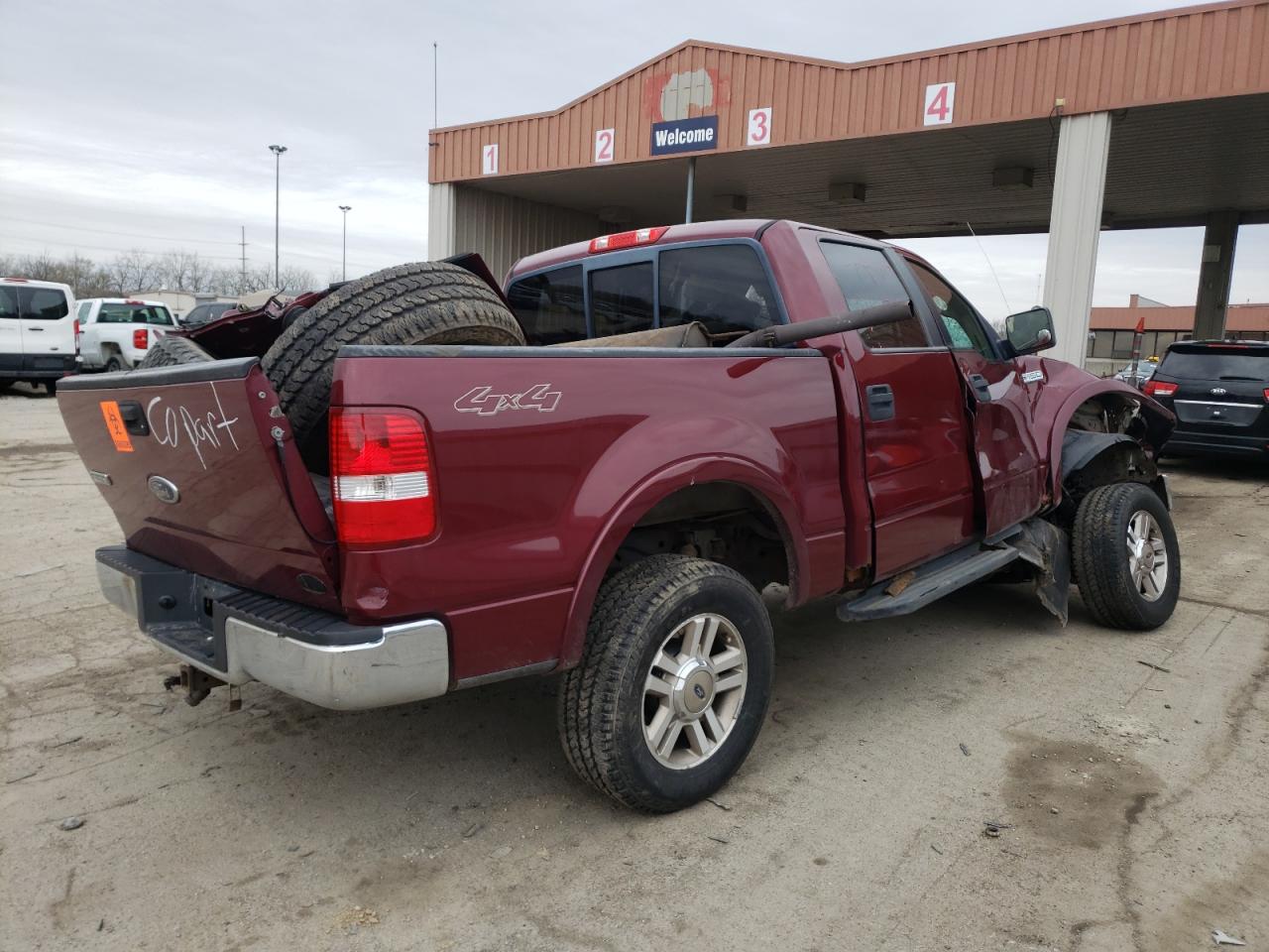 Photo 4 from auction – 2005 FORD F150 SUPER with VIN 1FTPW14525KD19727