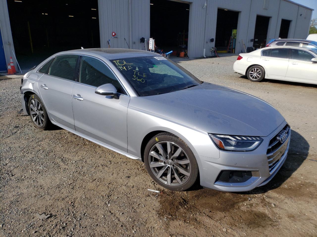 Photo 1 from auction – 2020 AUDI A4 PREMIUM with VIN WAUHMAF49LA069594
