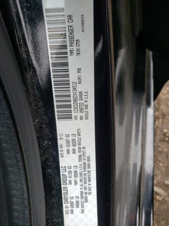 Photo 10 from auction – 2012 DODGE AVENGER SE with VIN 1C3CDZAB2CN134512