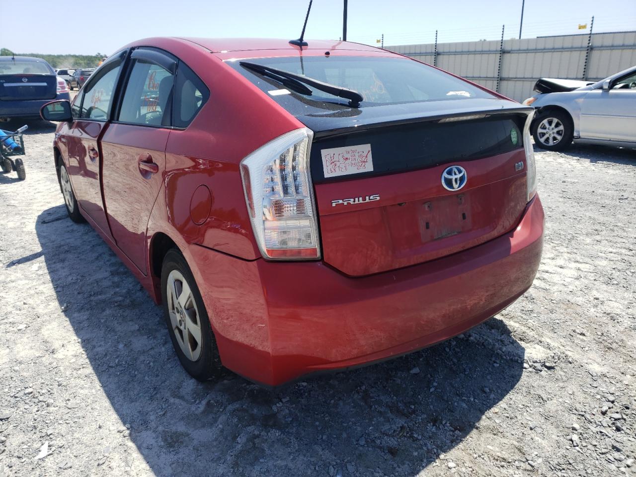 Photo 3 from auction – 2011 TOYOTA PRIUS with VIN JTDKN3DU3B0270920