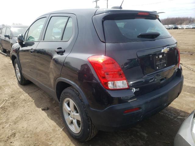 Photo 3 from auction – 2016 CHEVROLET TRAX LS with VIN KL7CJNSB3GB609696