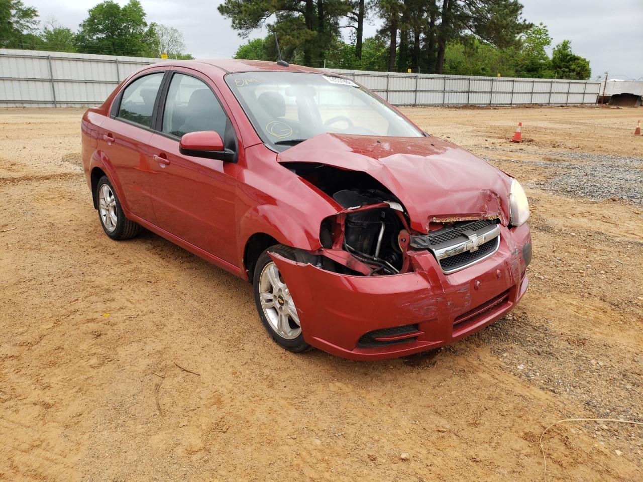 CHEVROLET AVEO LS 2011 with VIN KL1TD5DE1BB187705 - Photo from auction
