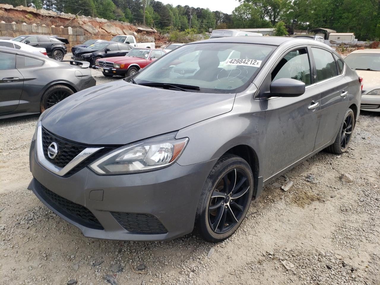 Photo 2 from auction – 2017 NISSAN SENTRA S with VIN 3N1AB7AP2HY276784