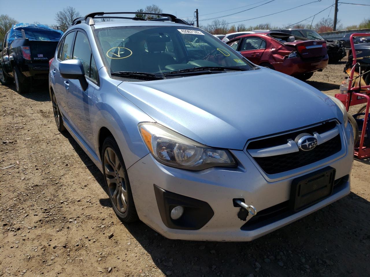 SUBARU IMPREZA SP 2012 with VIN JF1GPAL6XCH240474 - Photo from auction